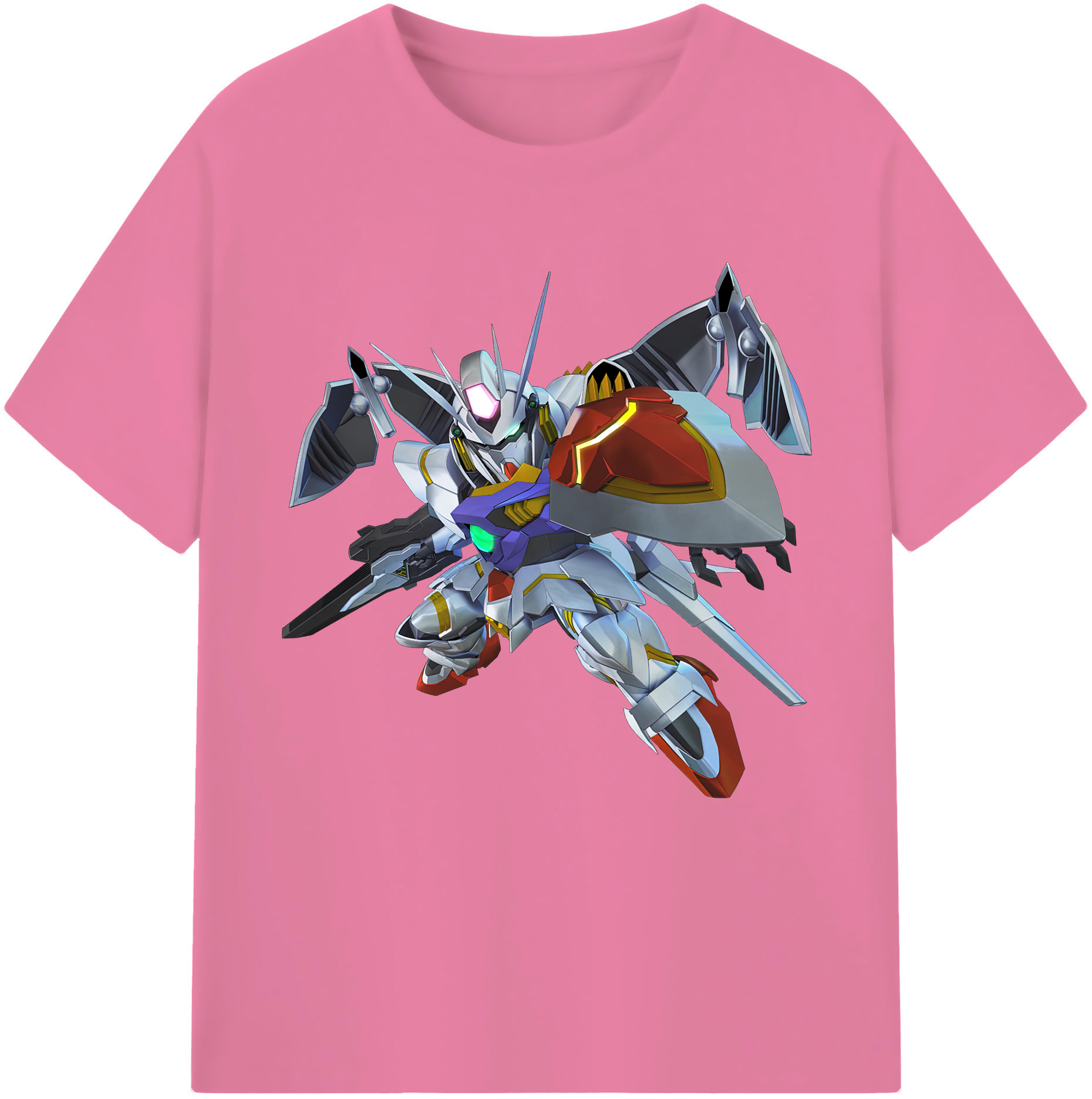 （画像用） 機動戦士ガンダム Mobile Suit Gundam 綿100％半袖Tシャツ（フロントプリント）